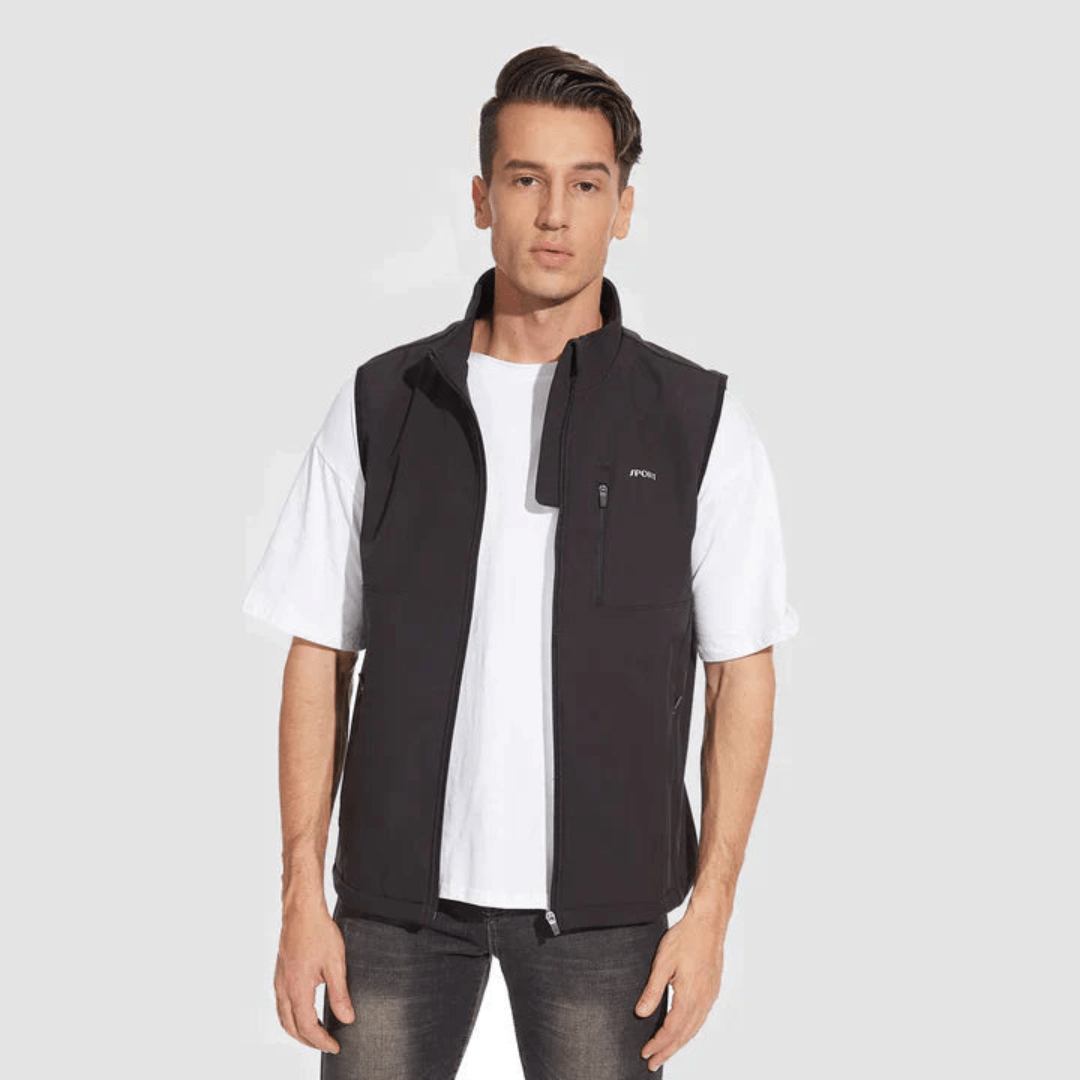 Daren | Tailored Vest with Mandarin Collar for Men